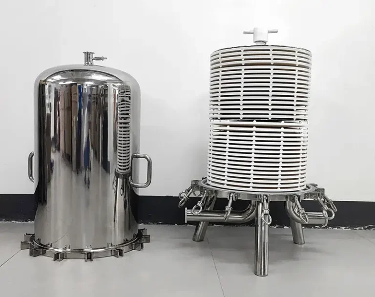 16-inch Sanitary Membrane Stack Filter Housing: 316 Stainless Steel Solution for the U.S. Market 6 16-inch Sanitary Membrane Stack Filter Housing