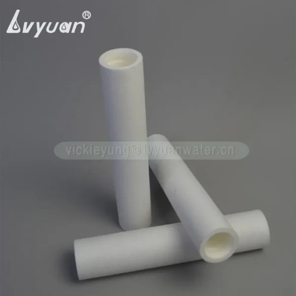 Double layers spun filter polypropylene 10 & 50 micron PP sediment filter cartridge for pre RO water filter replacement