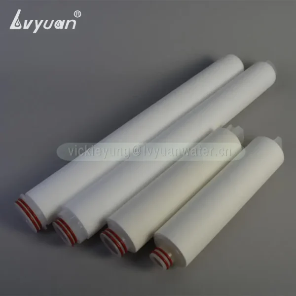 High flow water filter rate PP material 40 inch big blue water filter cartridge for 10 micron industrial water filter machine