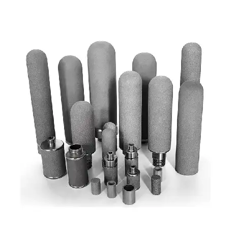 OEM micro 316 Stainless Steel Filter cartridge Sintered metal powder filter element OEM micro 316 Stainless Steel Filter cartridge Sintered metal powder filter element