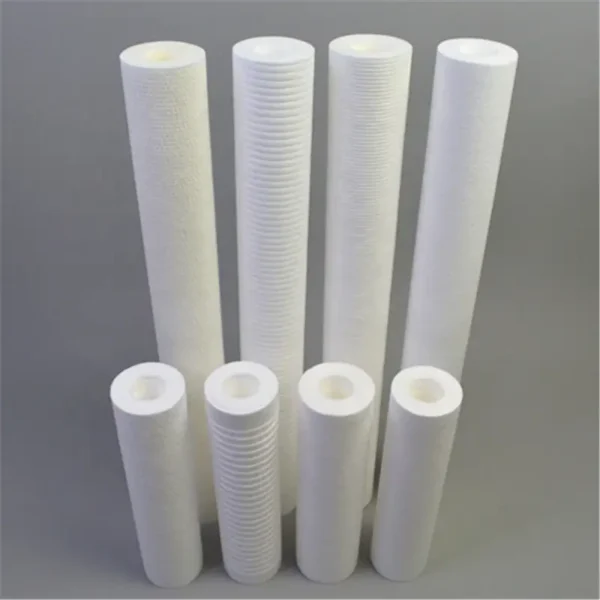 PP-F Sediment removal 1 5 10 25 microns water filters Melt blown PP cartridge polypropylene filter sponge for RO parts