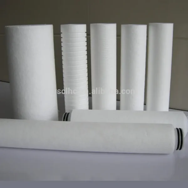 Whole sale PP sediment filter cartridge Melt brown filter