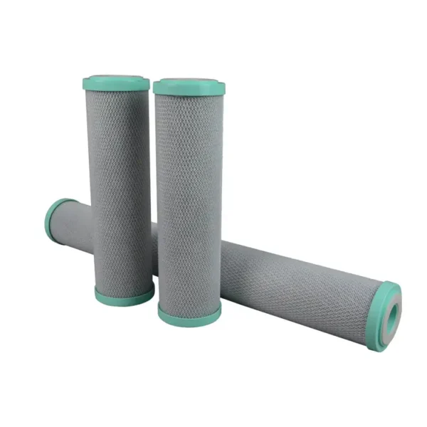 Cylinder Tube Design 10 Microns Fined Coconut Shell Carbon Filter Carbon Block Filter