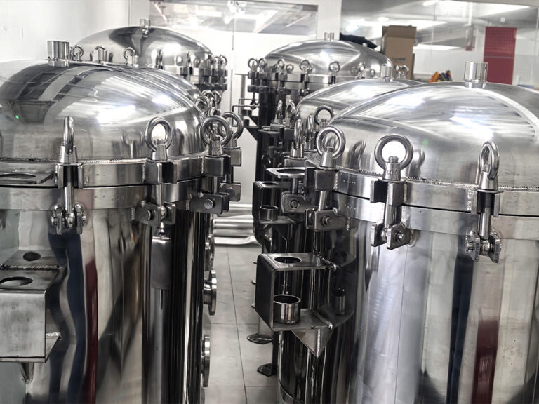 Side-Stream Filtration Housings for Closed-Loop Cooling Systems 1 Настройка корпуса фильтра для линий фильтрации конечной продукции на пивоваренном заводе