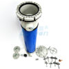 PPH Industrial Plastic Filter Housing for Water Treatment