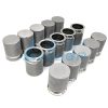 Tri-clamp sintered wire mesh filter element (1)